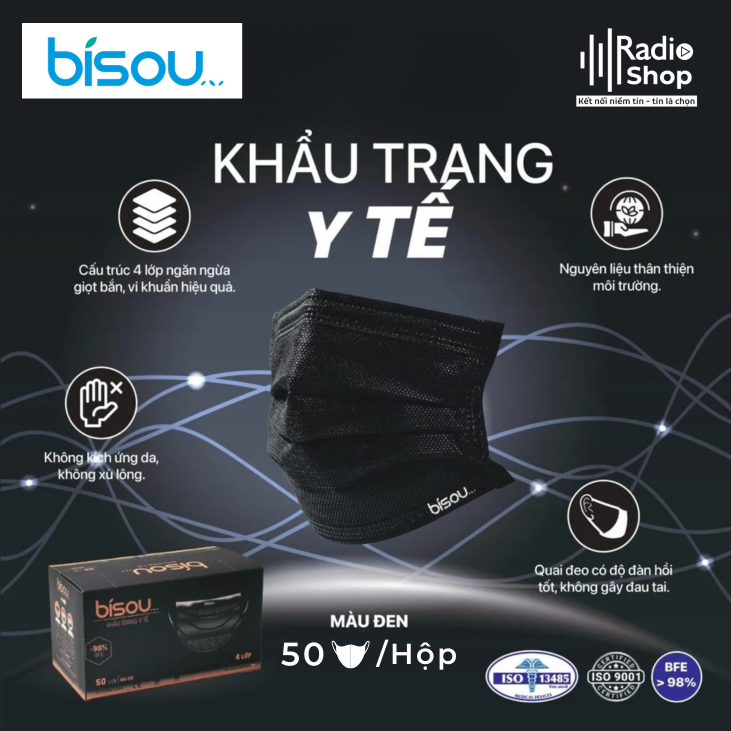 Khẩu trang y tế 4 lớp